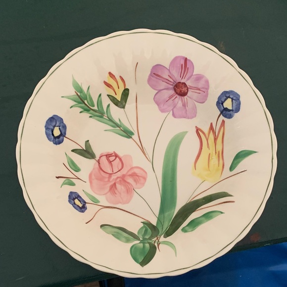 Floral Ceramic Dinner Plate - Picture 1 of 2